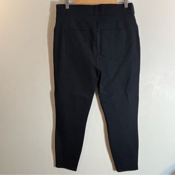 SPANX Sz XL Perfect Black Pants Classic Black Elastic Waistband Back NEW - Picture 9 of 14